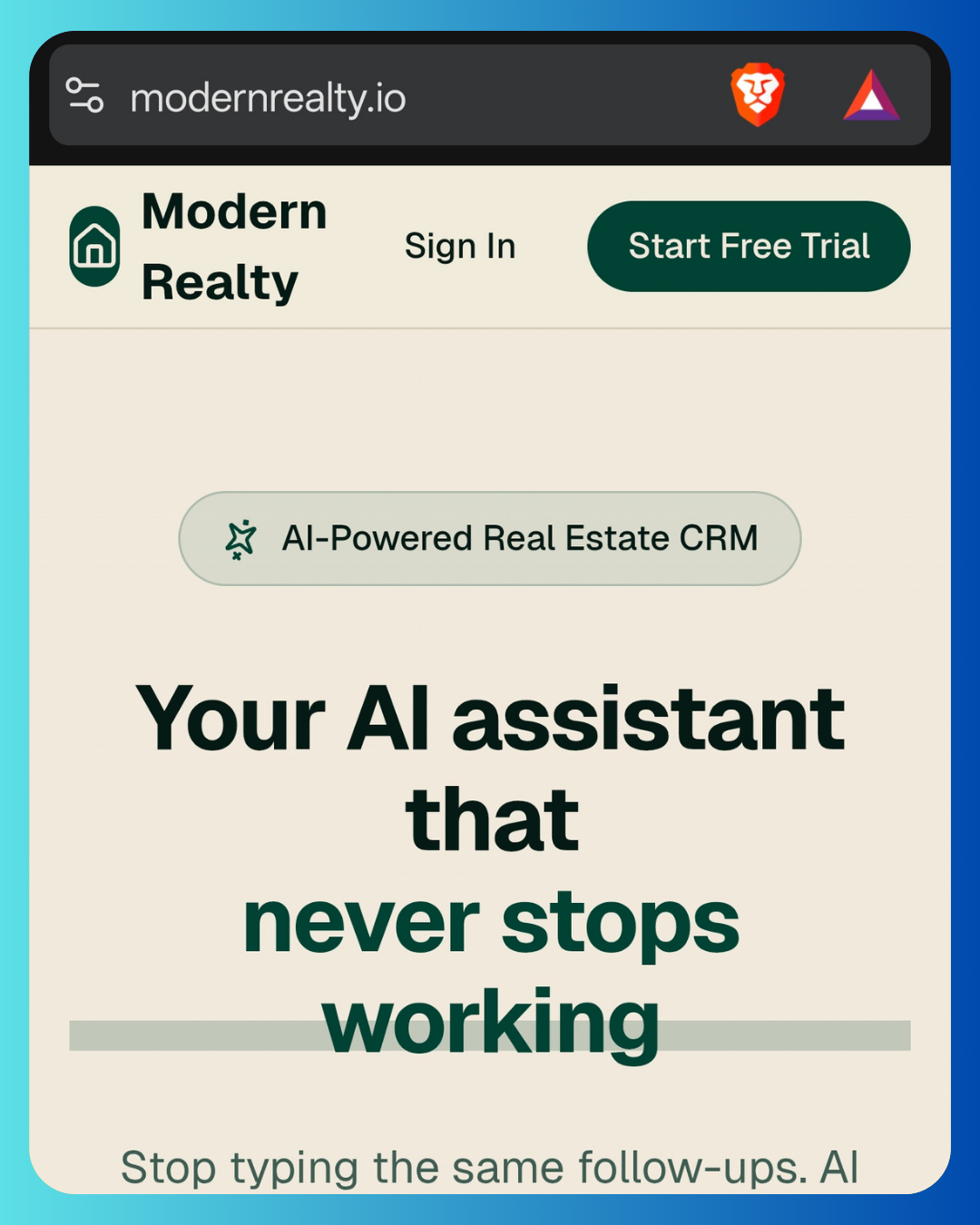 Modern Reality